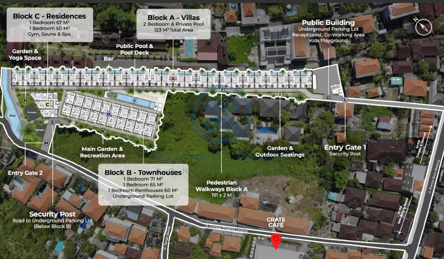 Stylish 2-BR Villa with Premium Amenities in Canggu