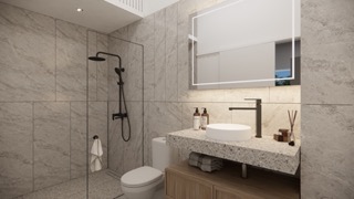 Exclusive 1-Bedroom Apartment with Ocean View near Pandawa